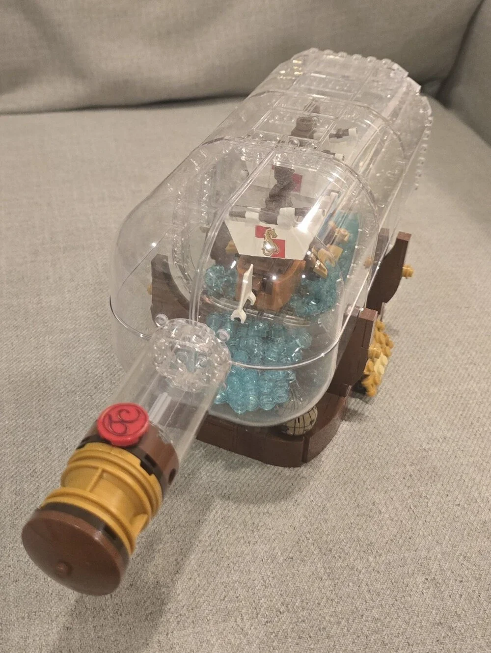 Lego Ship In A Bottle